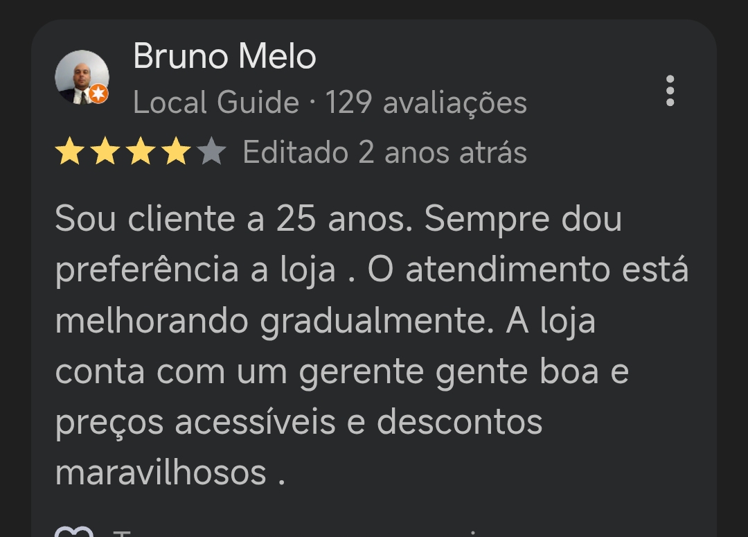 Depoimento Cliente